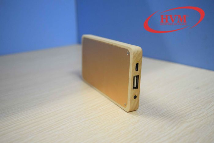 PGV 001 - Sạc dự phòng vỏ Gỗ