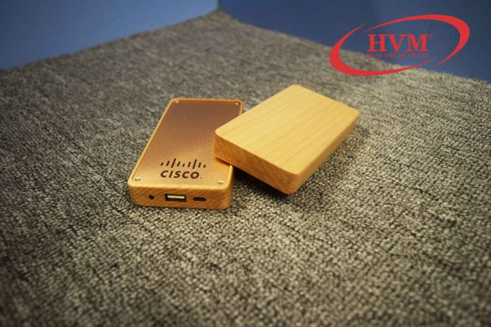 PGV 001 - Sạc dự phòng vỏ Gỗ