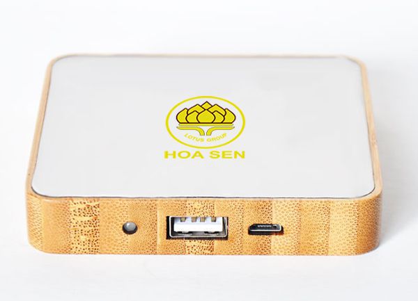 PGV 013 - Sạc dự phòng vỏ Gỗ