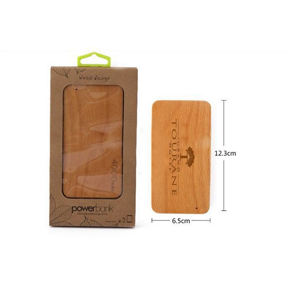 PGV 016 - Sạc dự phòng vỏ Gỗ