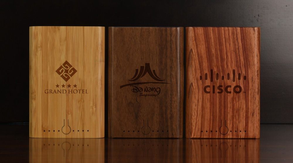 PGV 017 - Sạc dự phòng vỏ Gỗ