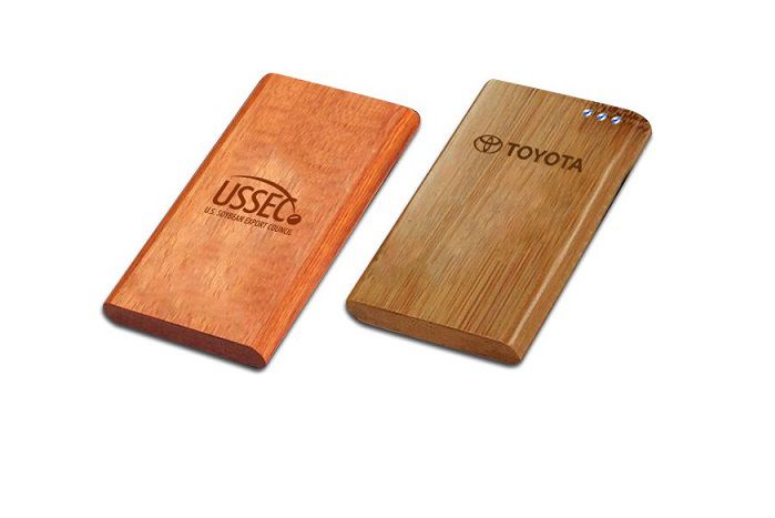 PGV 020 - Sạc dự phòng vỏ Gỗ