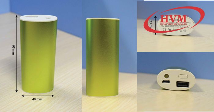 PKV 001 - Sạc dự phòng vỏ kim loại