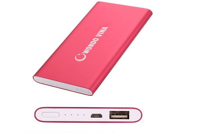 PKV 030 - Sạc dự phòng vỏ kim loại