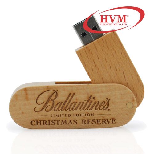 UGV 007 - USB vỏ Gỗ