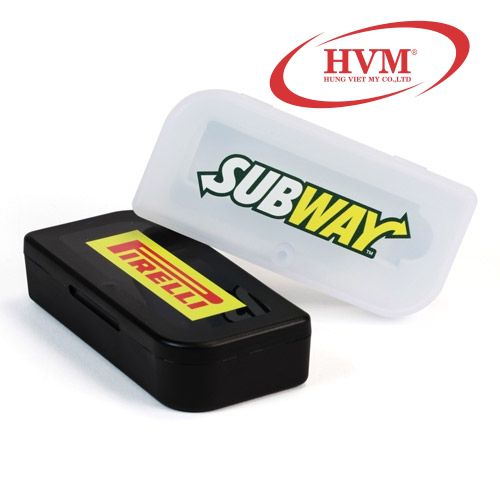 UHV 007 - Hộp Nhựa Chiếc Lá - Hộp đựng USB