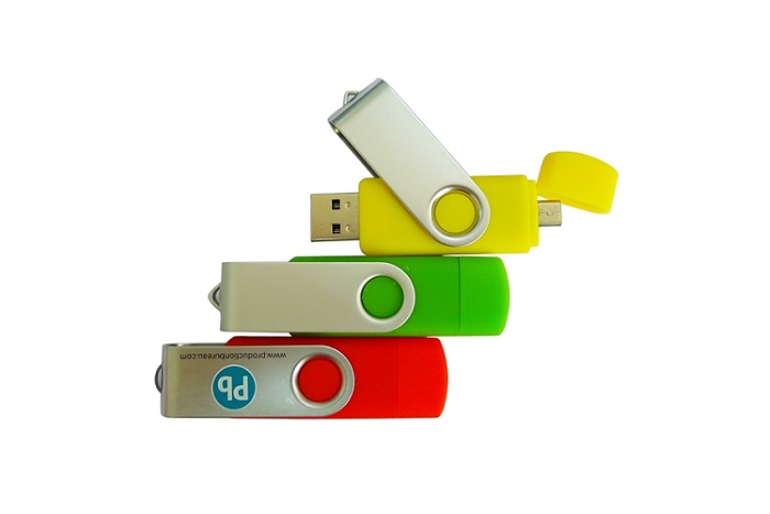 UOV 001 USB OTG in logo lam qua tang quang cao thuong hieu