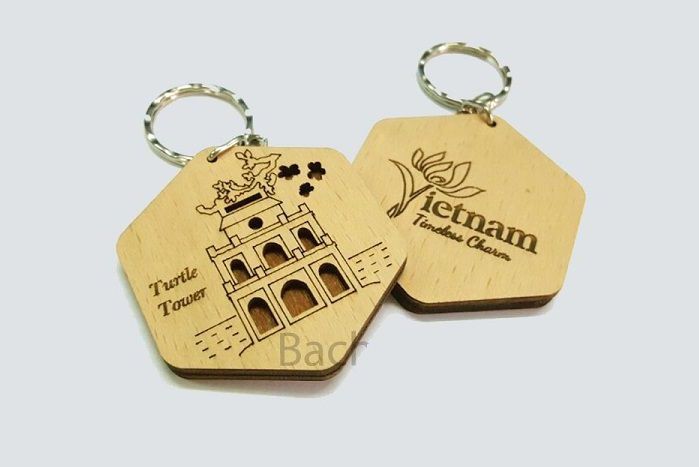 MG 005 - Móc Khóa Gỗ