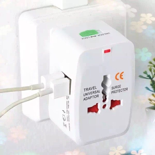 ADM 001 - Adapter Du Lịch Ổ Cấm Điện Đa Năng