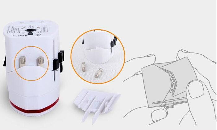 ADM 002 - Adapter Du Lịch