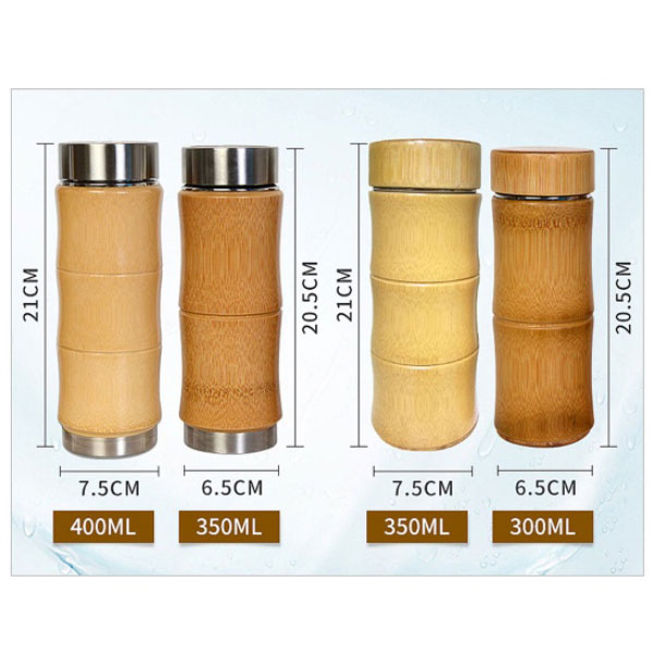 Bình giữ nhiệt vỏ tre – BGM 007