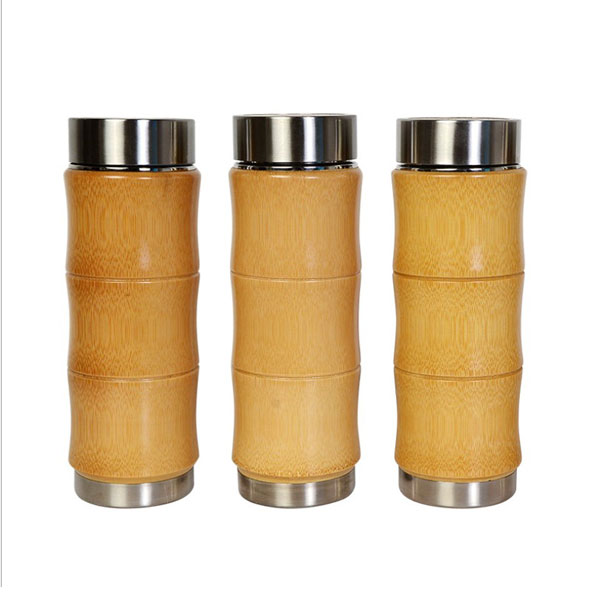 Bình giữ nhiệt vỏ tre – BGM 007