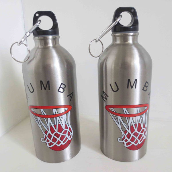 Bình nước nhôm thể thao có móc treo – BGN 012