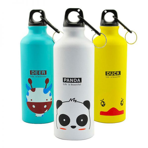 Bình nước nhôm thể thao có móc treo – BGN 012