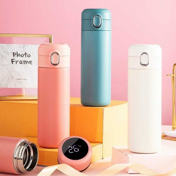 Bình giữ nhiệt led nắp bật – BGN 019