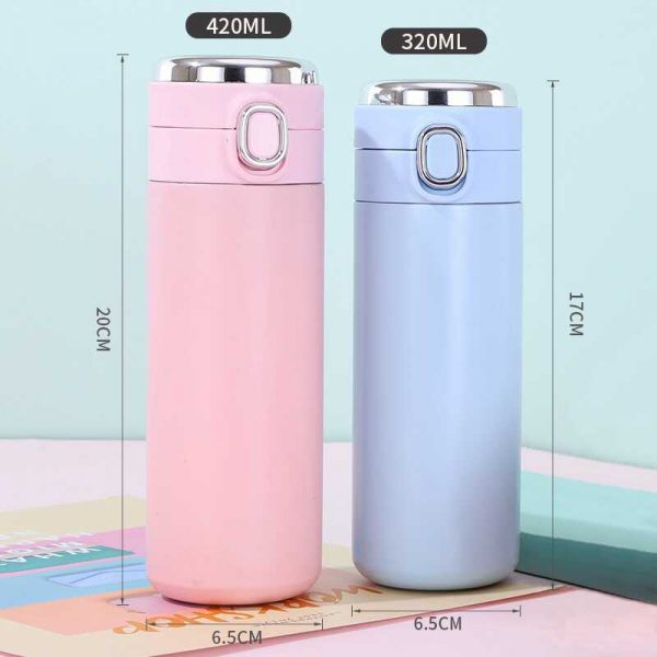 Bình giữ nhiệt led nắp bật – BGN 019