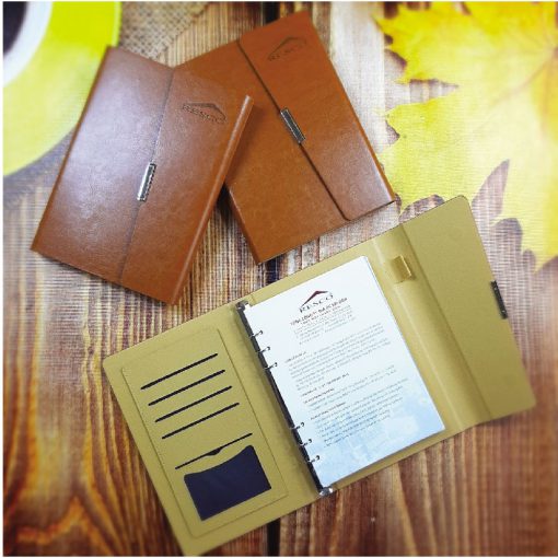 Sổ da bìa còng – SDC 002