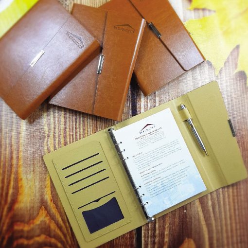 Sổ da bìa còng – SDC 002