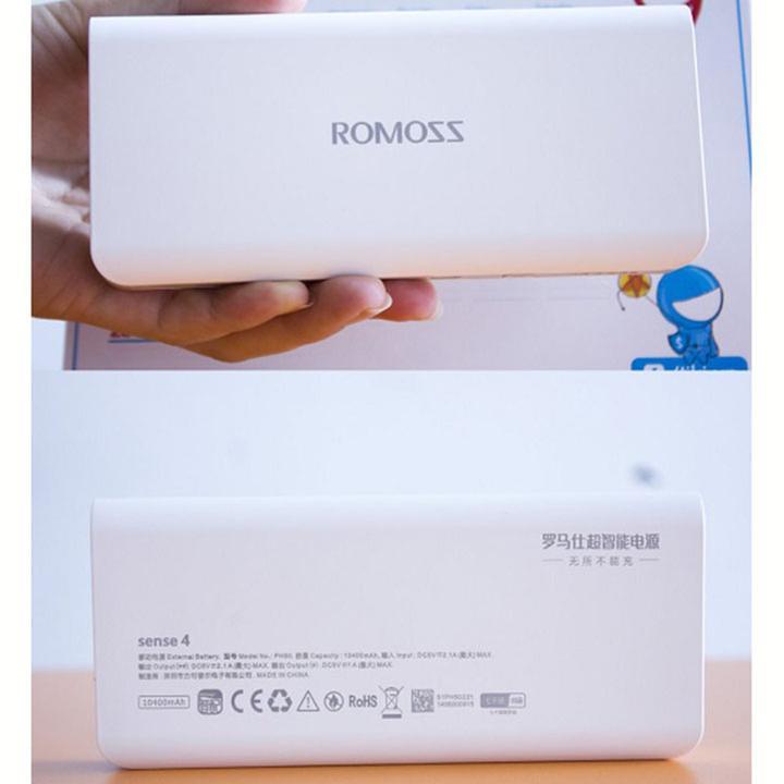 Pin Dự Phòng Romoss Sense 4 10000 mAh