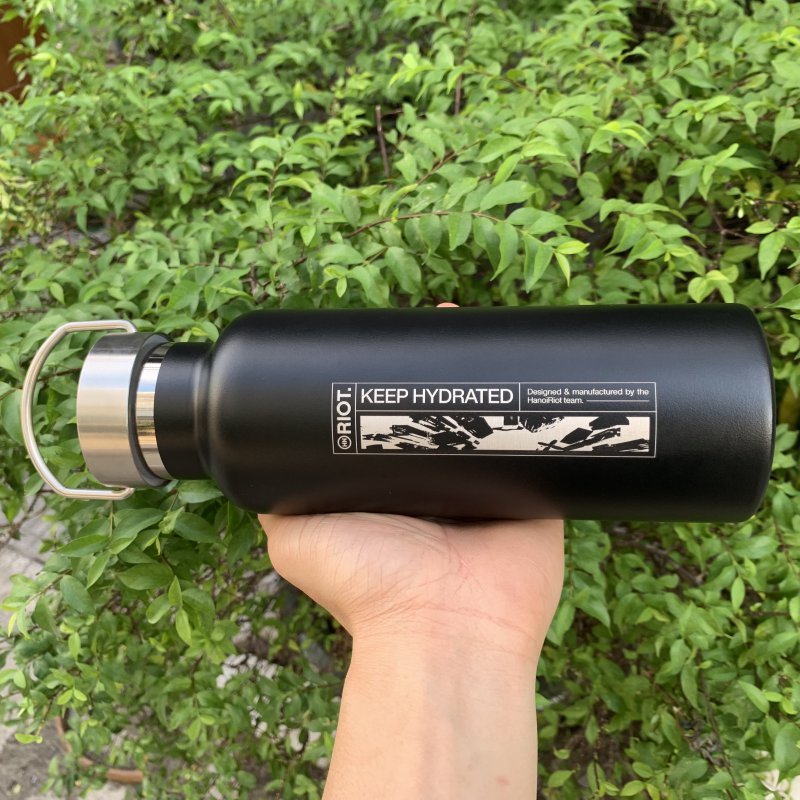 Bình giữ nhiệt nắp quai inox – BGN 007