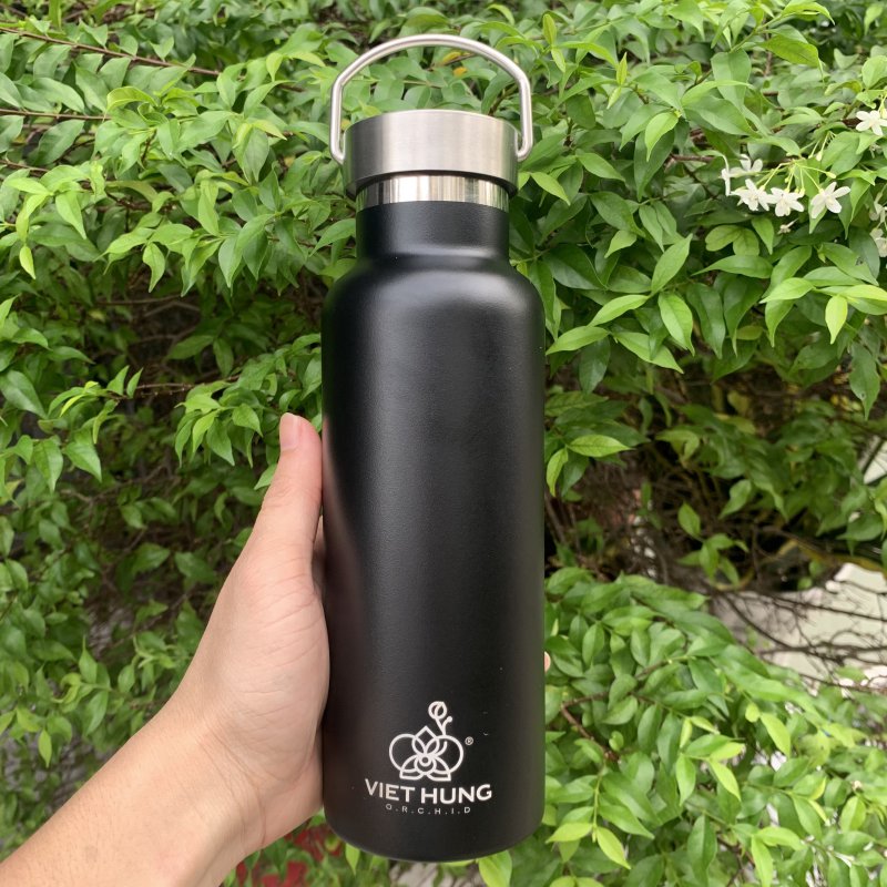 Bình giữ nhiệt nắp quai inox – BGN 007