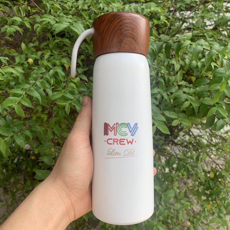 Bình giữ nhiệt Nắp Gỗ Delicate – BGN 011