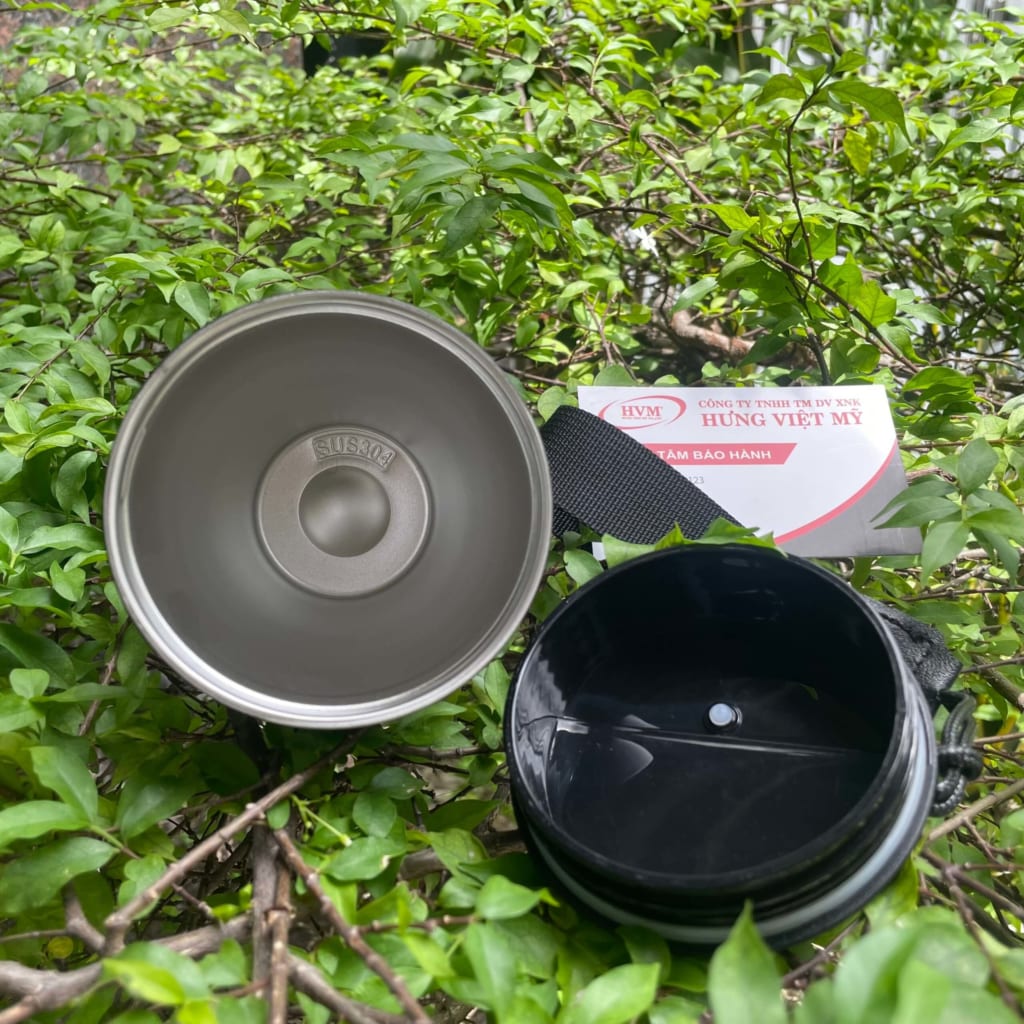 Ly giữ nhiệt Coffee quai xách vải – LGN 019