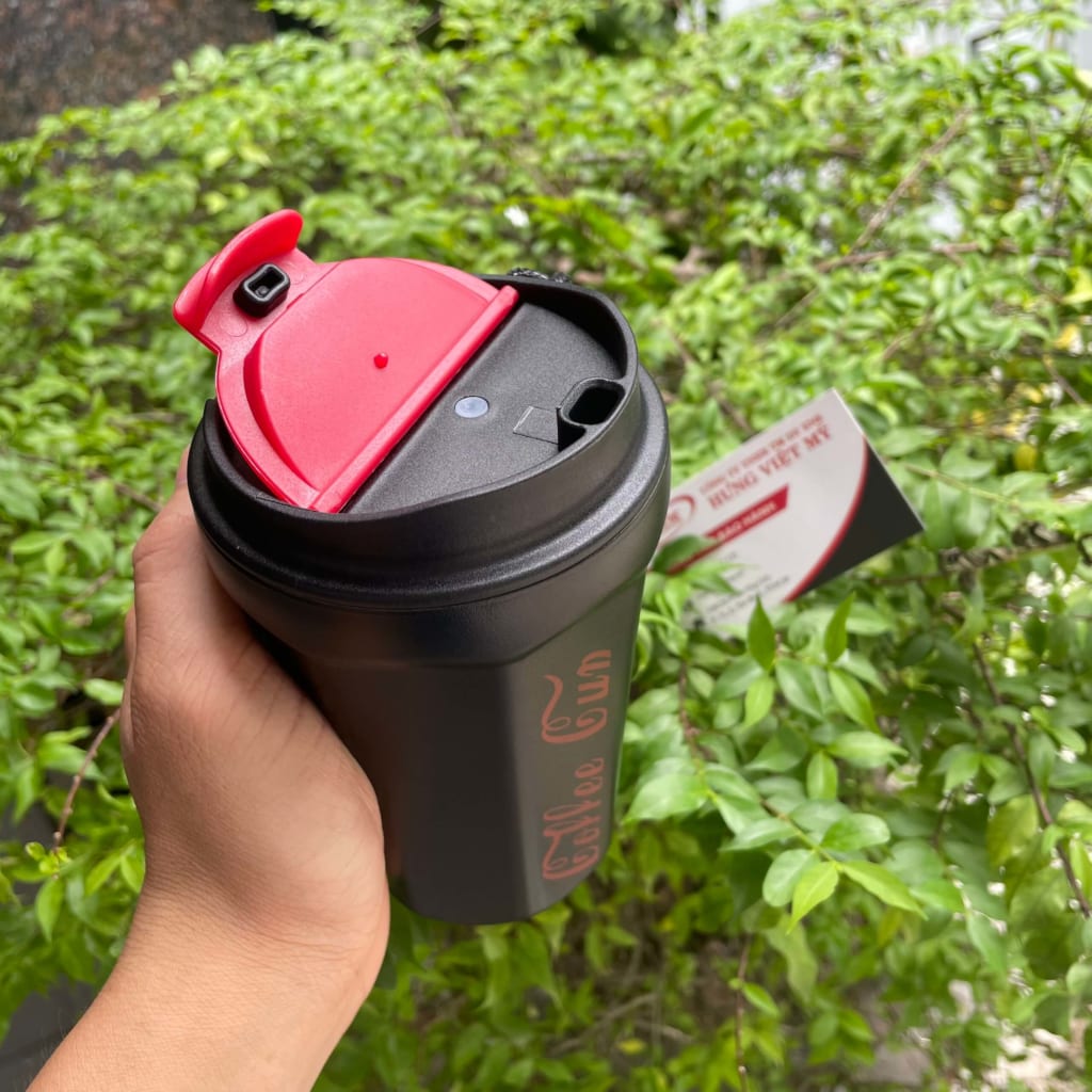 Ly giữ nhiệt Coffee quai xách vải – LGN 019