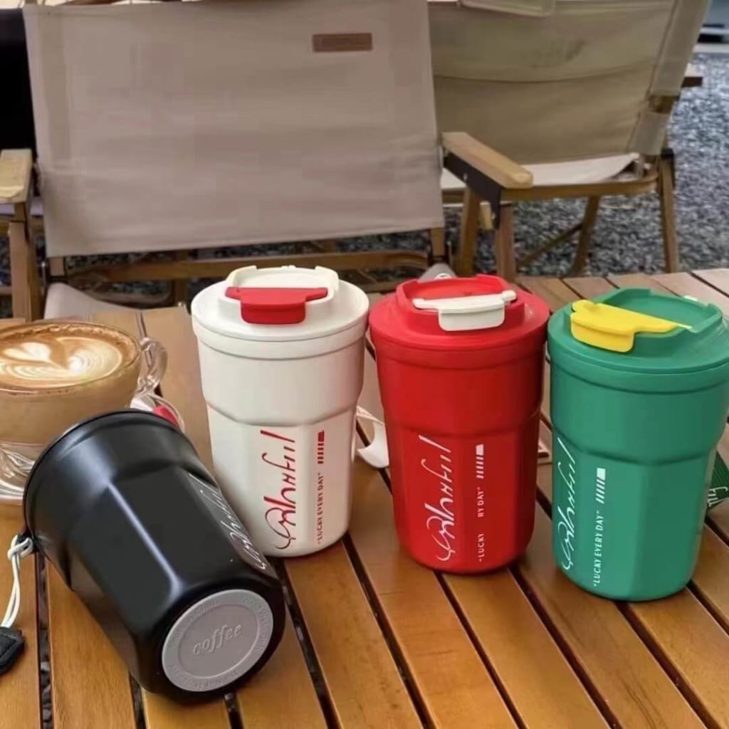 Ly giữ nhiệt Coffee quai xách vải – LGN 019