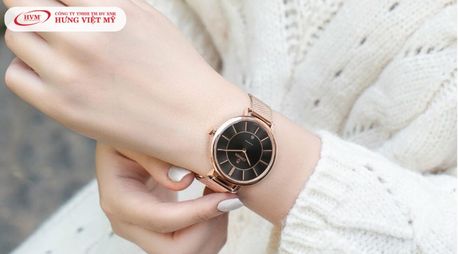 Đồng hồ đeo tay quà tặng nữ doanh nhân cao cấp