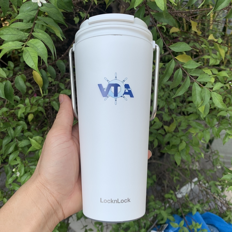 Bình giữ nhiệt Lock&Lock Bucket Tumbler with Straw LHC4268