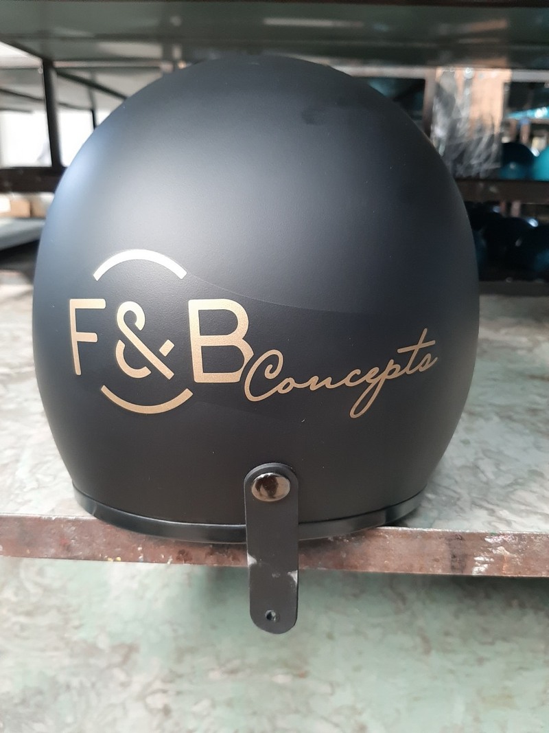 Mũ Bảo Hiểm ¾ Đầu Có Kiếng – NBH 009