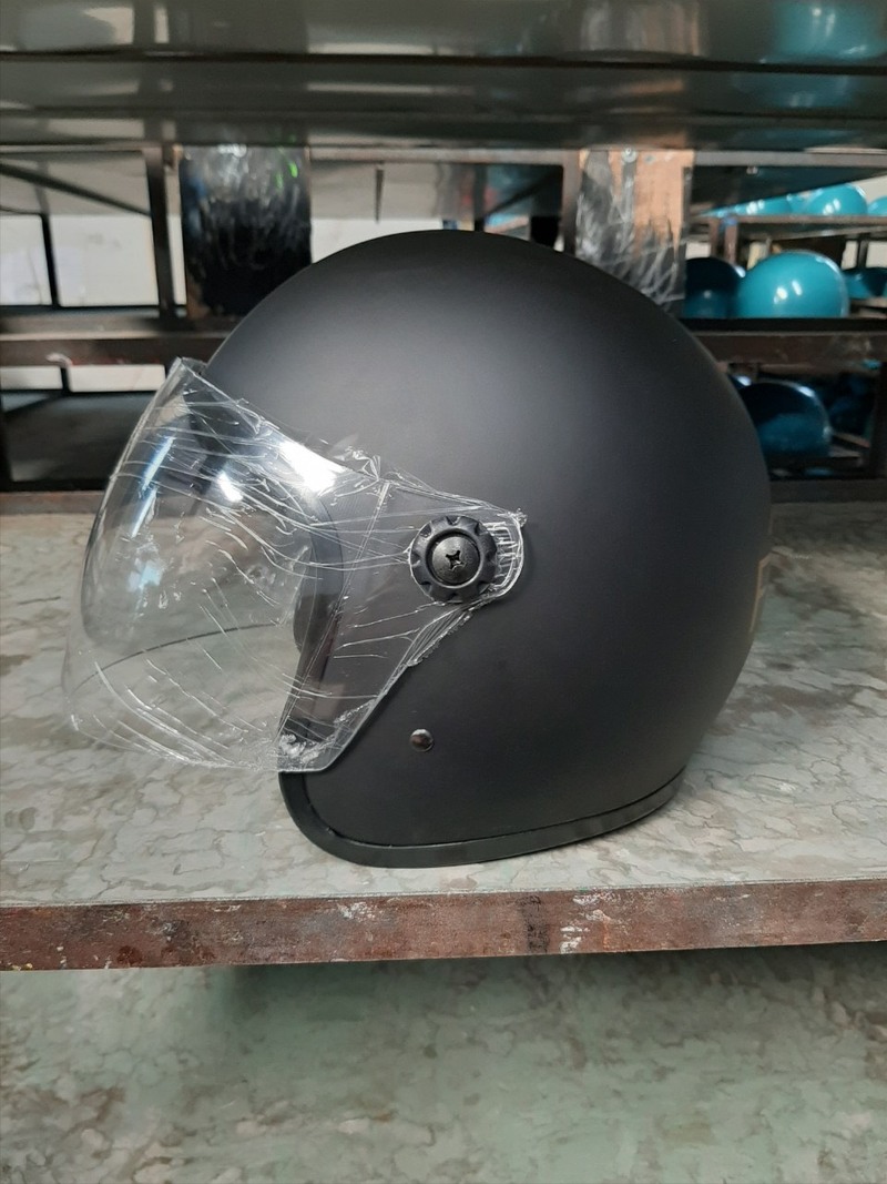 Mũ Bảo Hiểm ¾ Đầu Có Kiếng – NBH 009