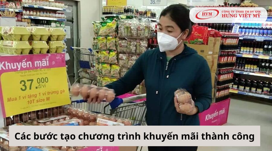 Các bước tạo chương trình khuyến mãi thành công