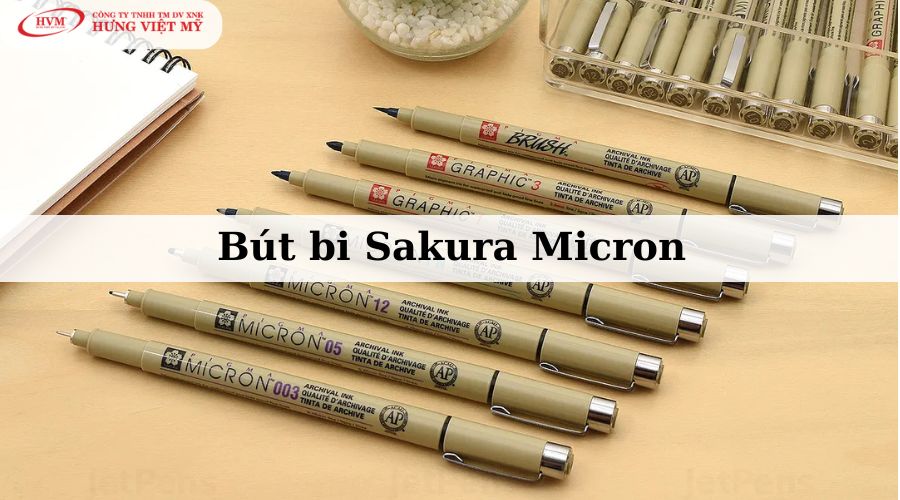 Bút bi Sakura Micron