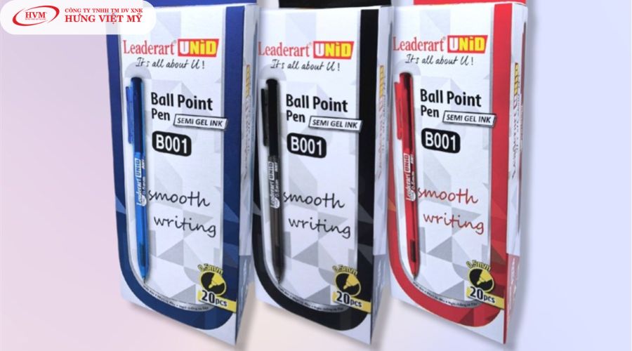 Bút GEL Semigel Ink Leaderart Unid B001