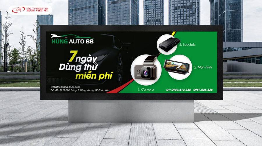 ấn phẩm Banner quảng cáo