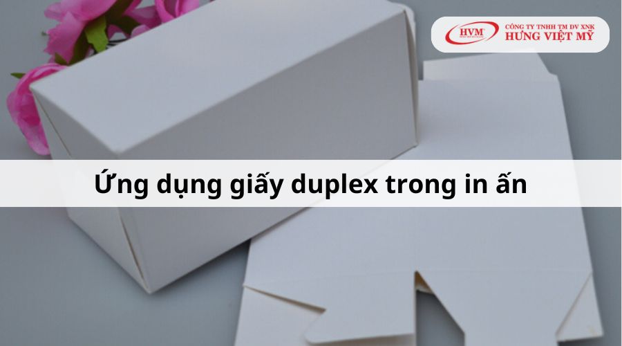 Ứng dụng giấy duplex trong in ấn