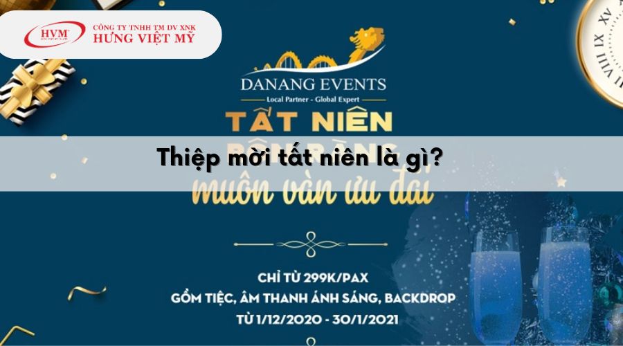 Thiệp mời tất niên là gì?