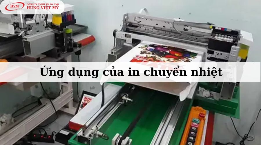 in chuyển nhiệt trên áo thun