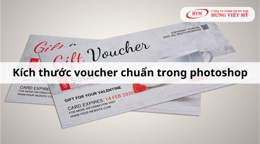 Kích thước voucher chuẩn trong photoshop