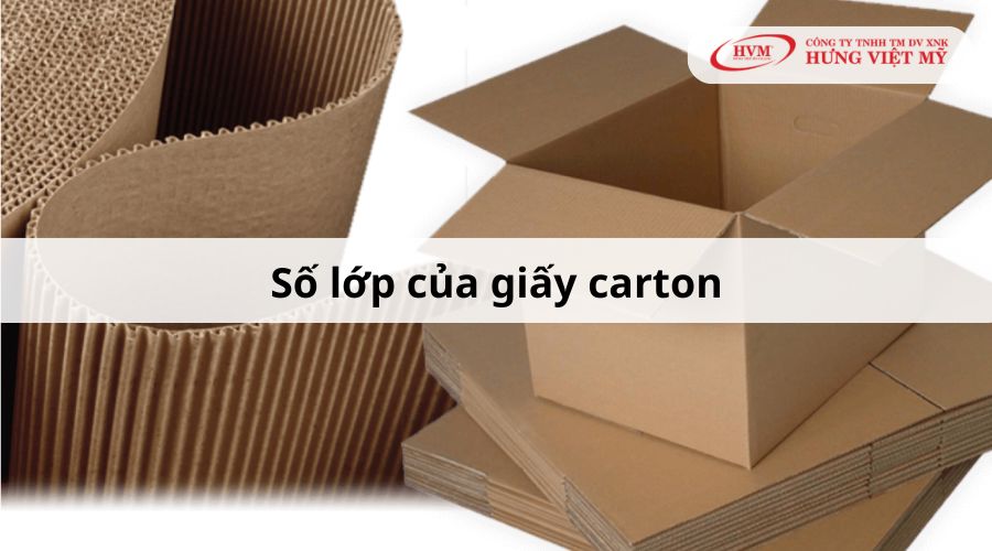 Số lớp giấy carton