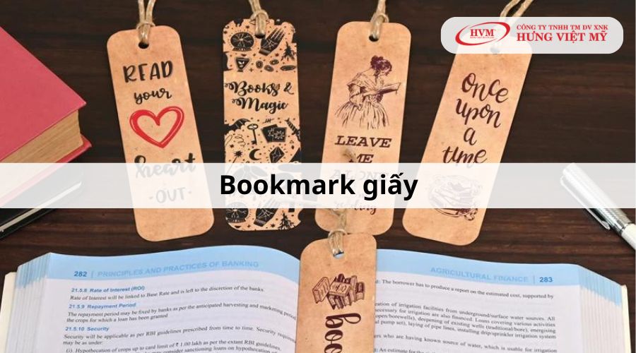 Bookmark giấy