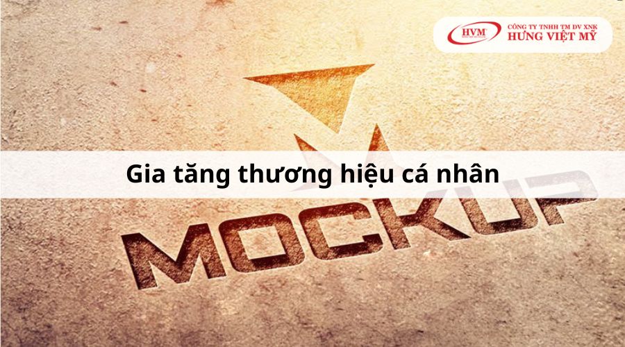 Công dụng mockup: Gia tăng thương hiệu cá nhân