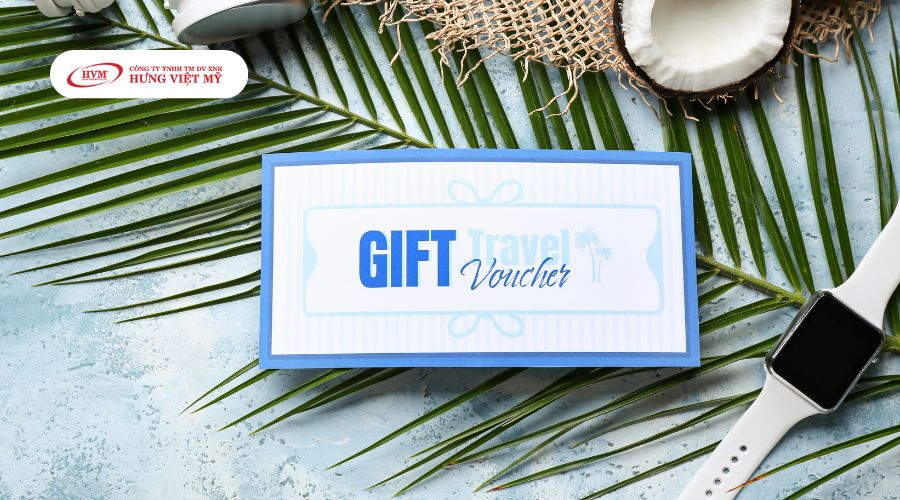 Mẫu voucher mockup đẹp