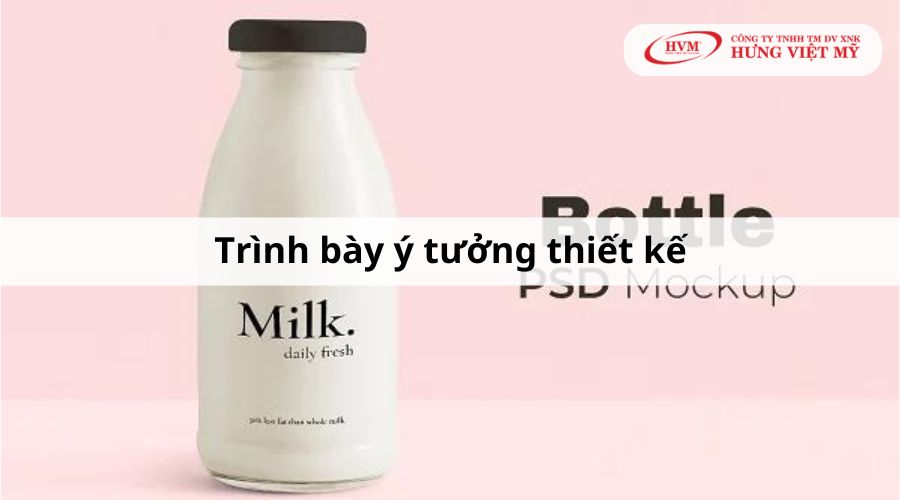 Công dụng mockup: Trình bày ý tưởng thiết kế