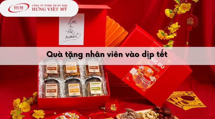 Quà tặng nhân viên vào dịp Tết