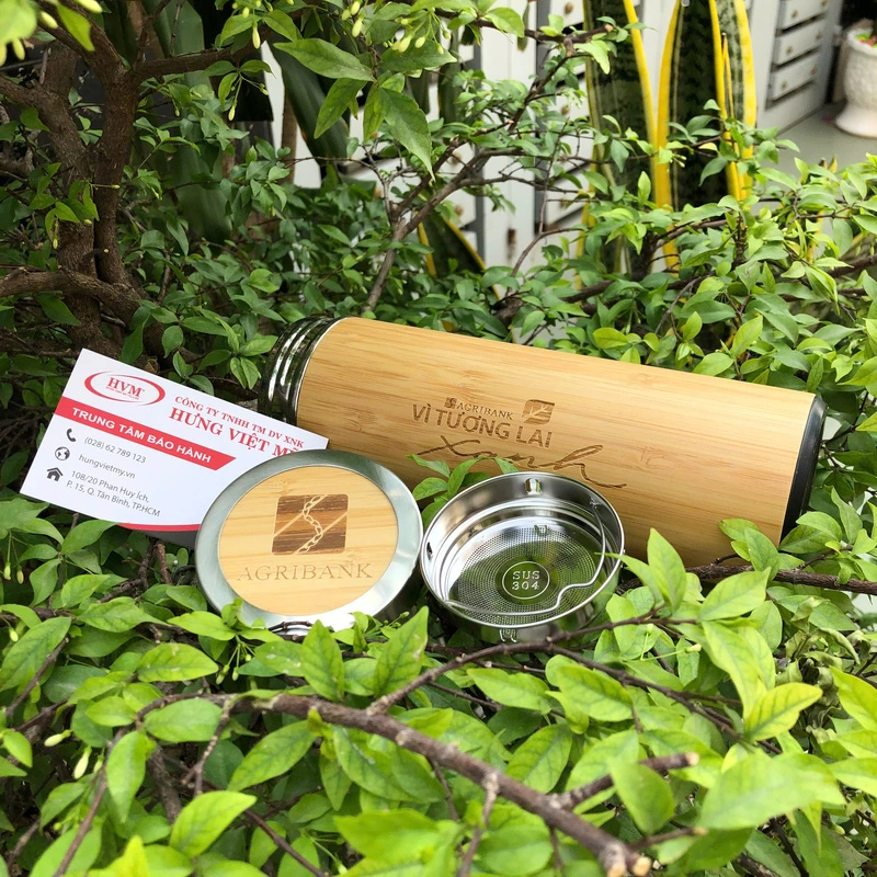 Bình giữ nhiệt vỏ tre – BGM 001