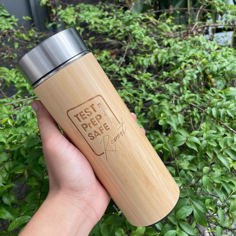 Bình giữ nhiệt vỏ tre – BGM 001