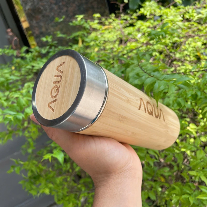 Bình giữ nhiệt vỏ tre – BGM 001